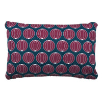 Envie D'Ailleurs Outdoor Cushion, Petrol Blue - Fermob