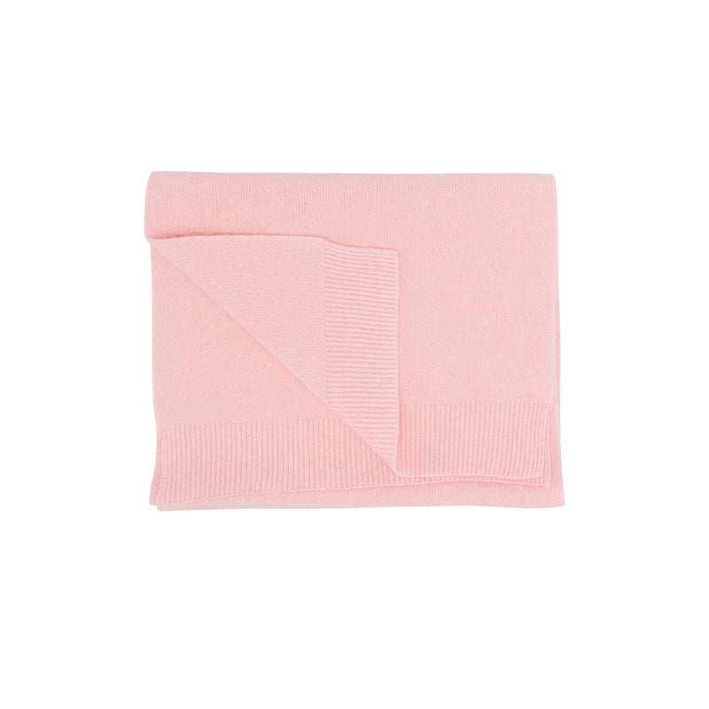 Merino Wool Scarf, Faded Pink