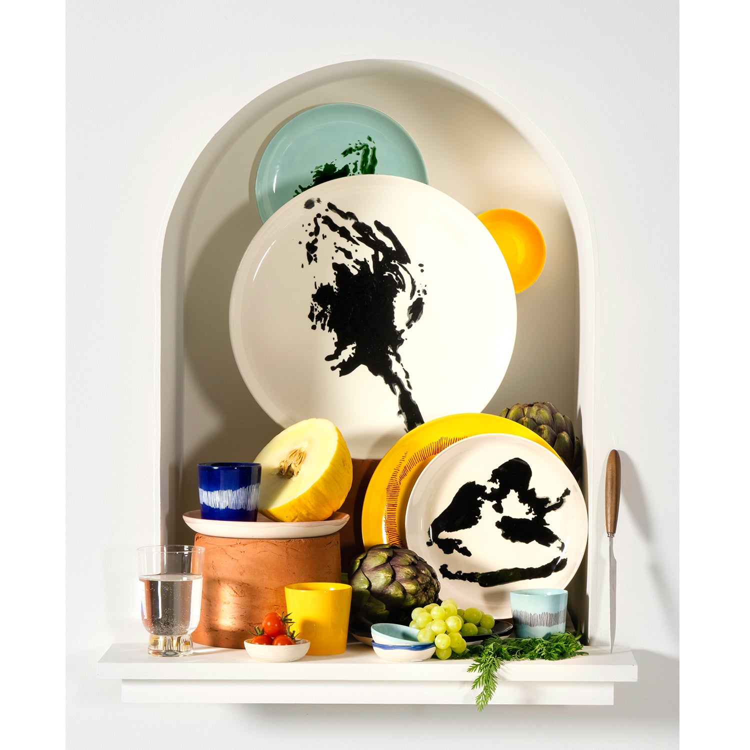 Feast Serving Plate, 35cm | Ottolenghi X Serax FEAST Tableware – ARIA