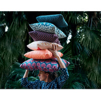 Envie D'Ailleurs Outdoor Cushion, Petrol Blue - Fermob