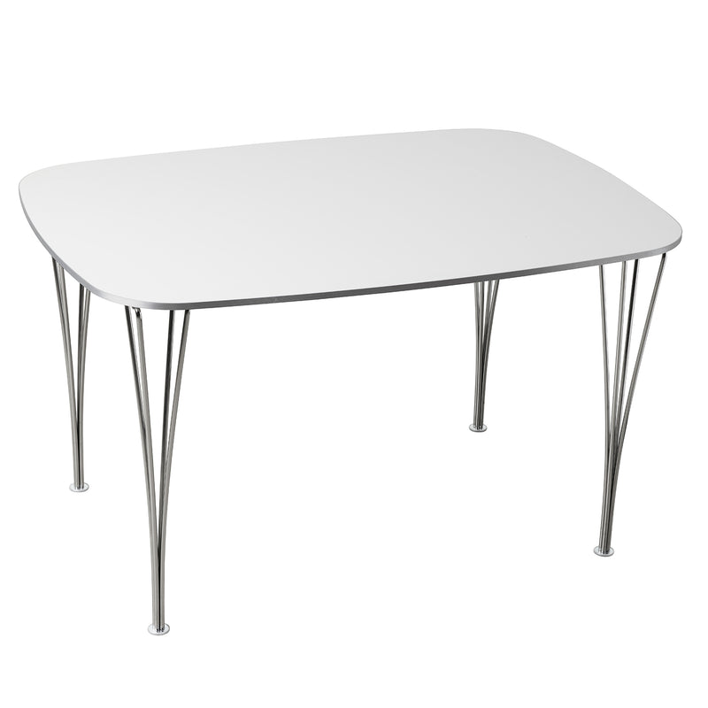 Superellipse Table, White