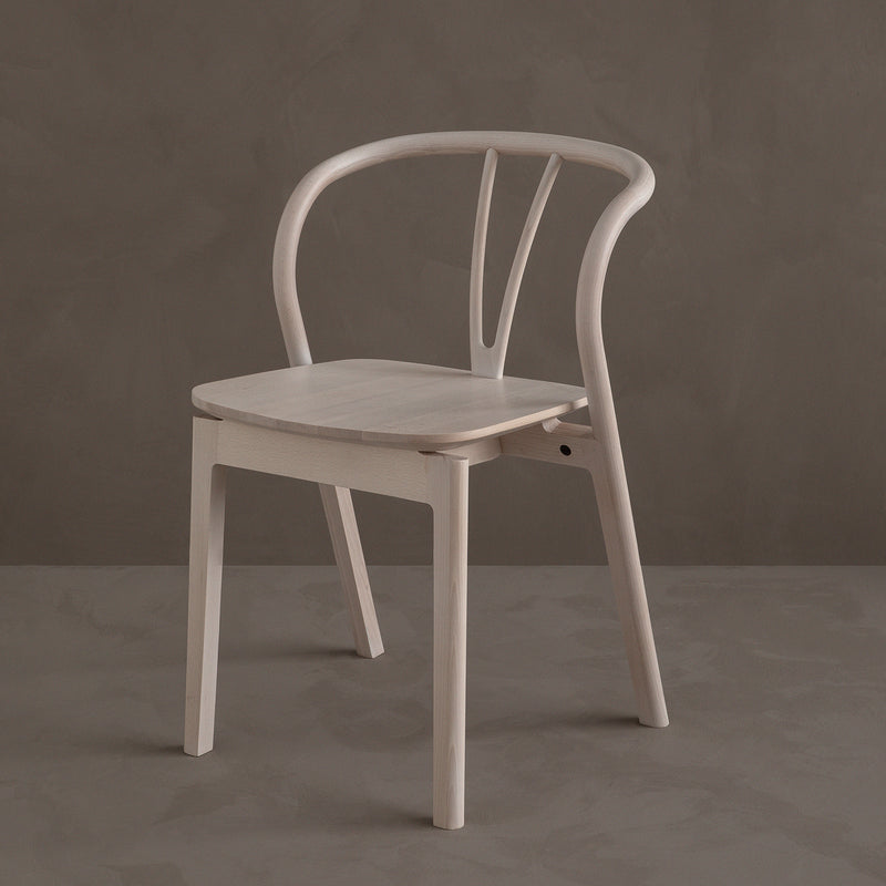 Flow Dining Chair, Solid Ash