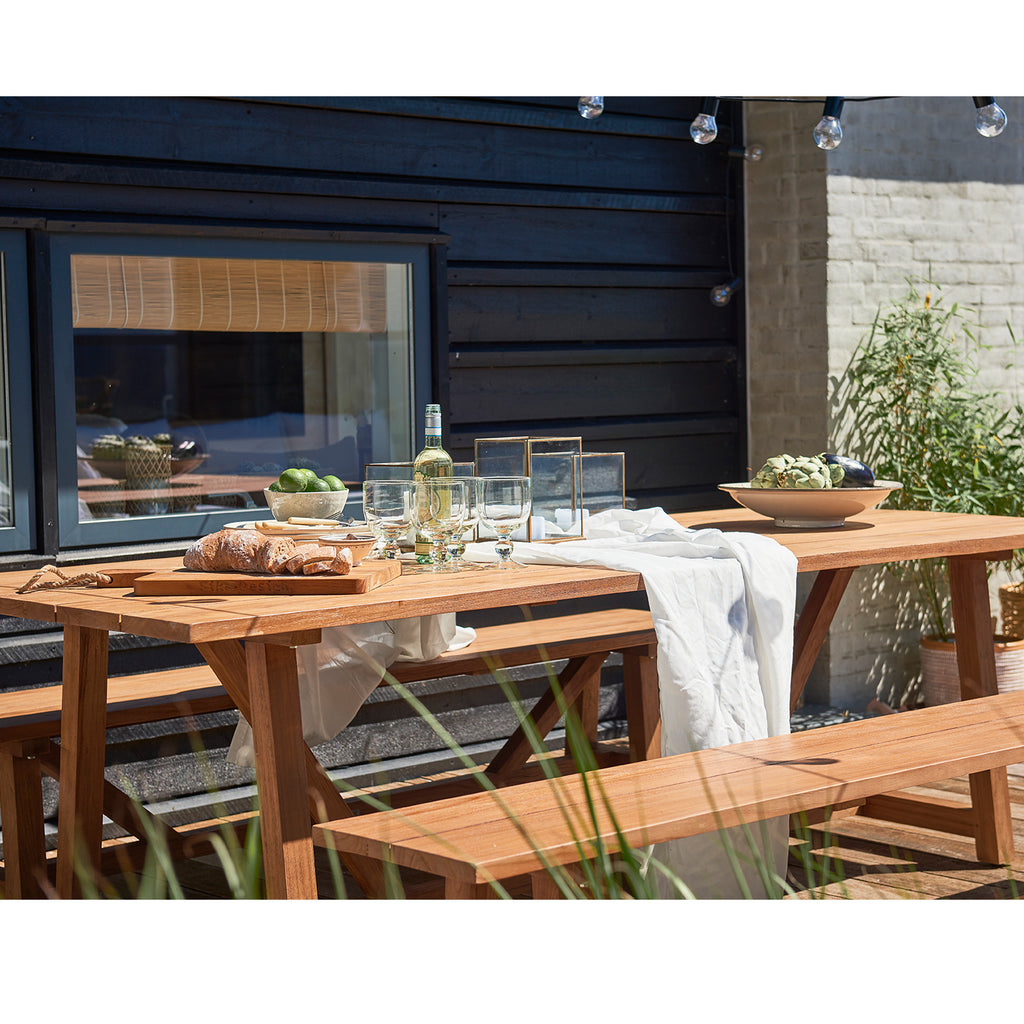 George Dining Table, Old Teak | Handmade Furniture | Sika Design – ARIA