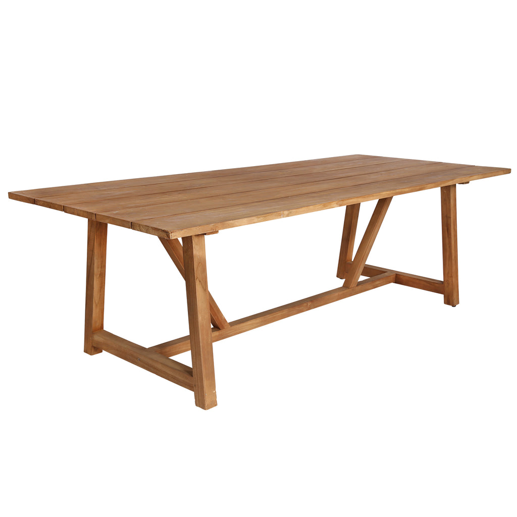 George Dining Table, Solid Teak