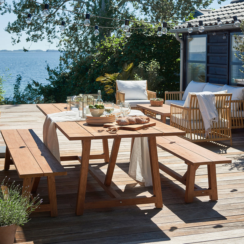 George Dining Table, Solid Teak - Sika Design