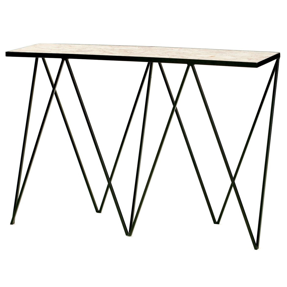 Giraffe Console Table by &New, Coloured Console Lacquered Steel – ARIA