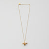Bumble Bee Necklace, Gold Plated