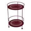 Guinguette Side Table, Dark Cherry