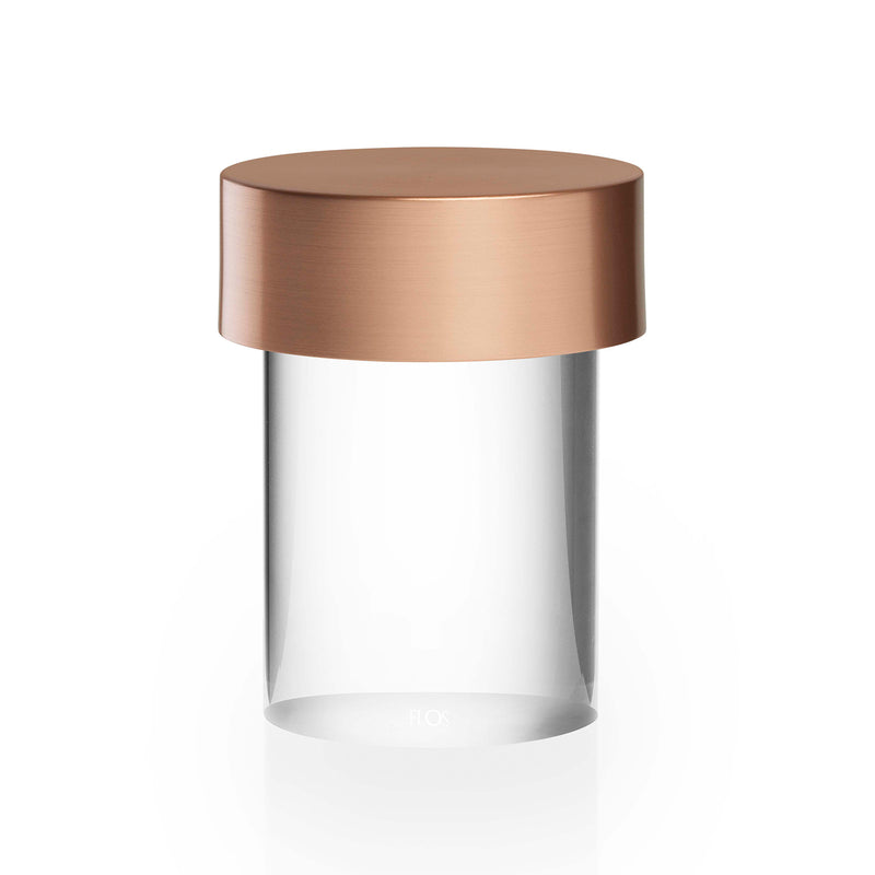 Last Order Table Lamp, Clear/Brass