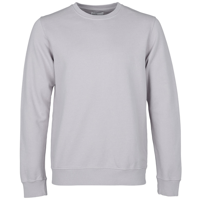 Classic Organic Unisex Crewneck Sweatshirt, Limestone Grey - Colorful Standard
