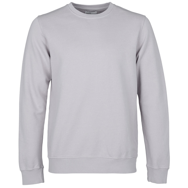 Classic Organic Unisex Crewneck Sweatshirt, Limestone Grey