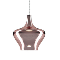 Nostalgia Medium Pendant Light, Rose Gold - Lodes
