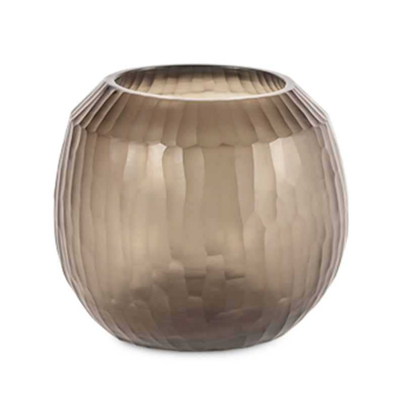 Malia Vase, Smoke Grey