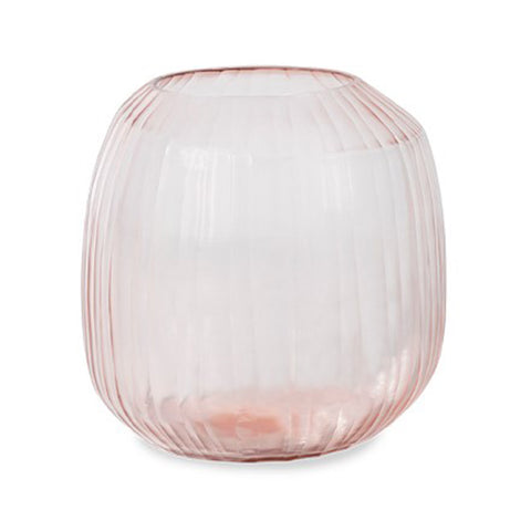 Belly Vase, Clear/Green