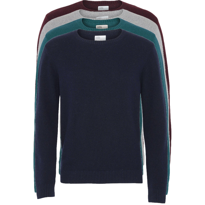 Classic Unisex Merino Wool Jumper, Purple Haze