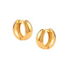 Bella Earrings 3, Gold Plated