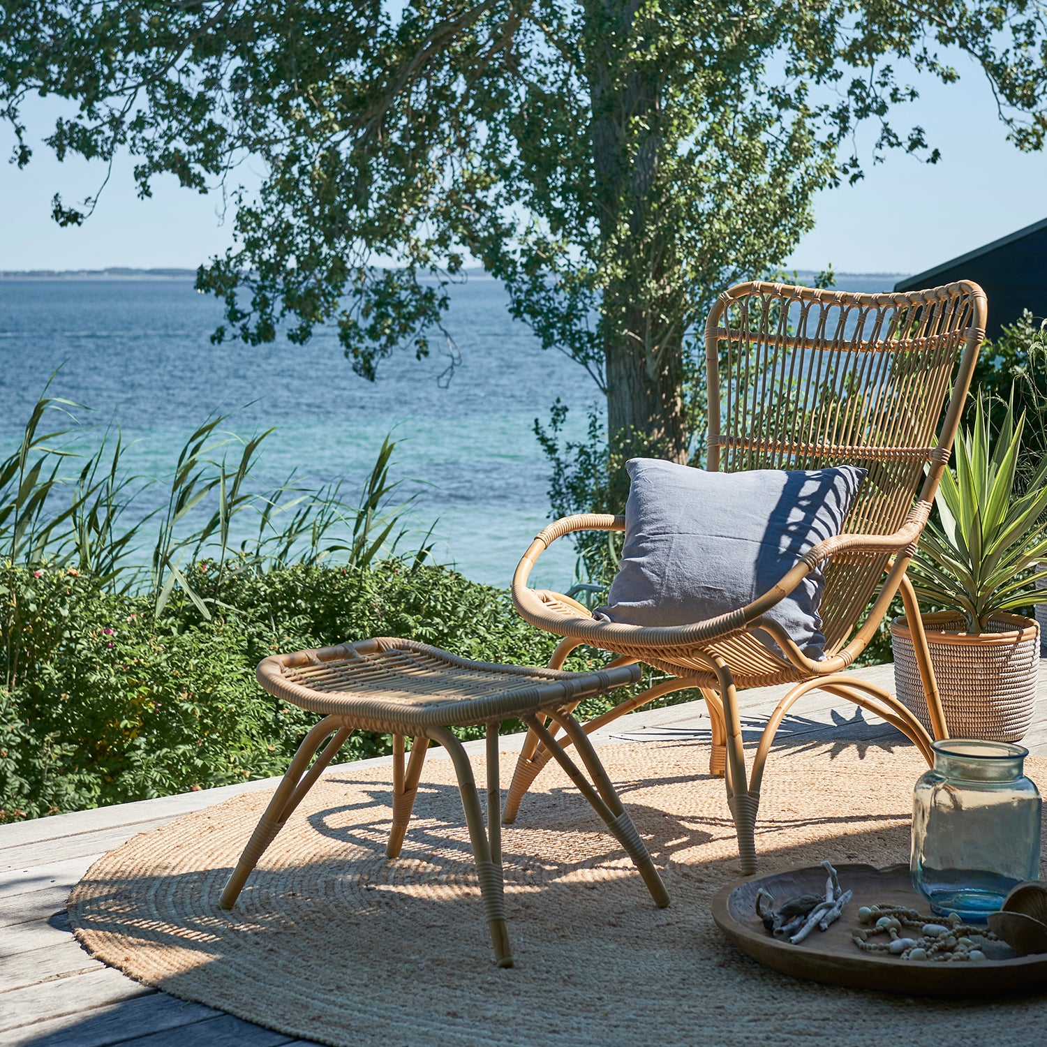 Sika Monet Monet Rattan Chair Monet Rocking Chair Sika Design