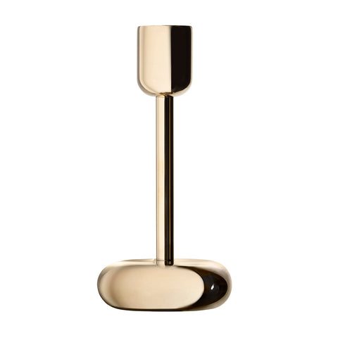Nappula Small Candle Holder, Brass