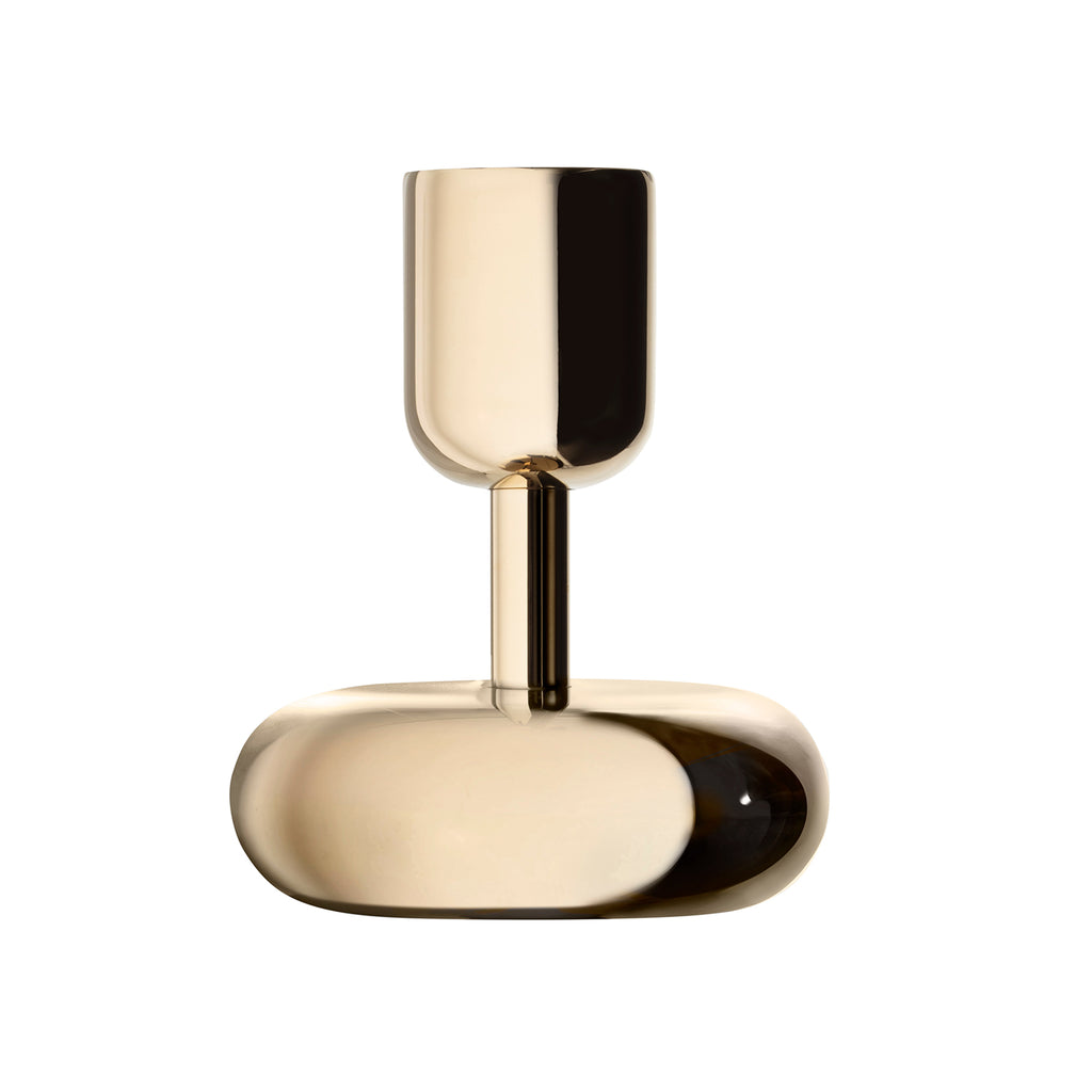 Nappula Small Candle Holder, Brass