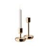 Nappula Tall Candle Holder, Brass