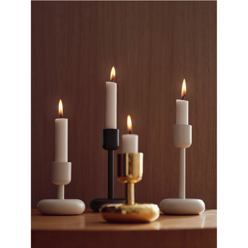 Nappula Tall Candle Holder, Brass