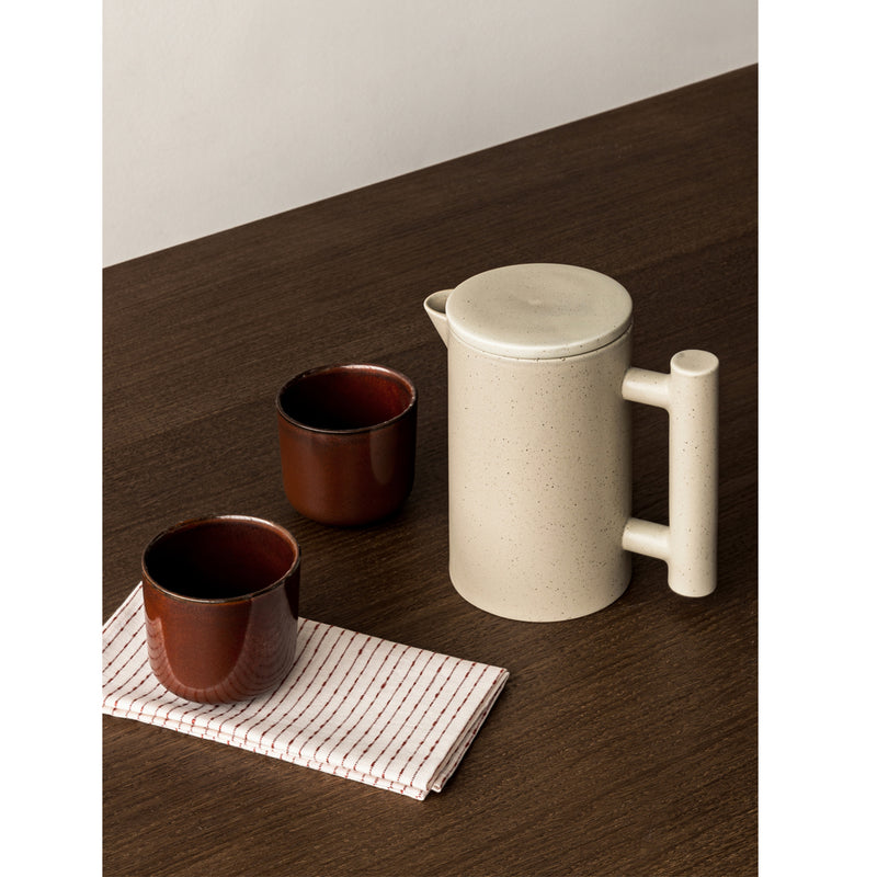 Norm Red Glazed Cups, 2 Pack