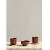 Norm Red Glazed Cups, 2 Pack