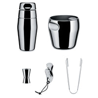 Alessi Mirror-Polished Stainless Steel Cocktail Measurer - Classic Italian Bar Tool
