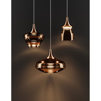 Nostalgia Large Pendant Light, Gold - Lodes