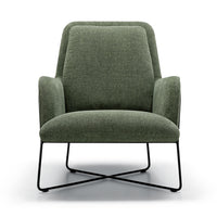 Oliver Armchair, Stipa Green