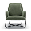 Oliver Armchair, Stipa Green