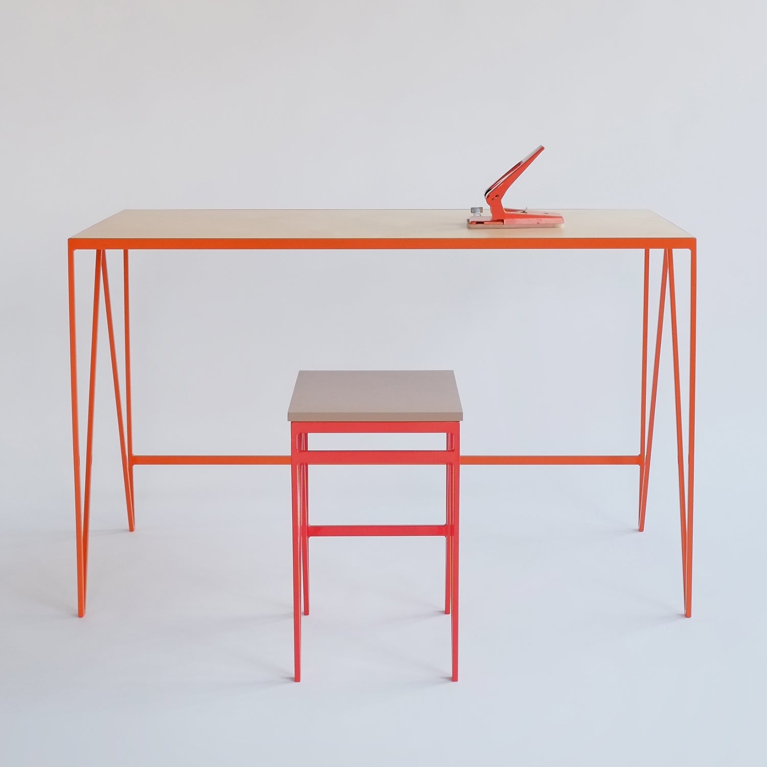 Study Desk Orange