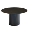 Good Morning Pedestal Table, Black Laquer