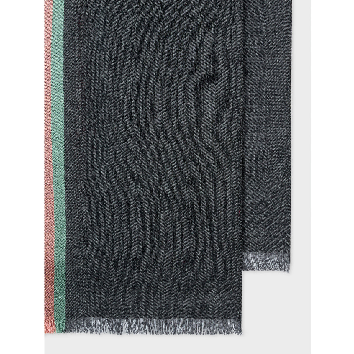 Paul Smith Stripe Scarf, Grey - Paul Smith