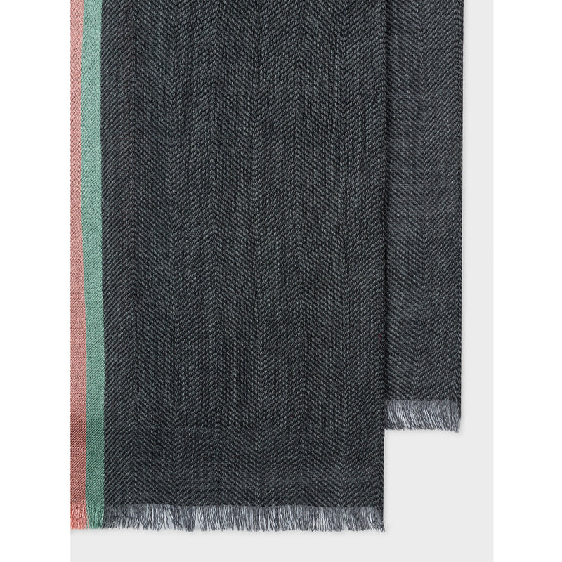 Paul Smith Stripe Scarf, Grey - Paul Smith