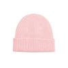 Merino Wool Beanie, Faded Pink