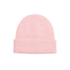 Merino Wool Beanie, Faded Pink