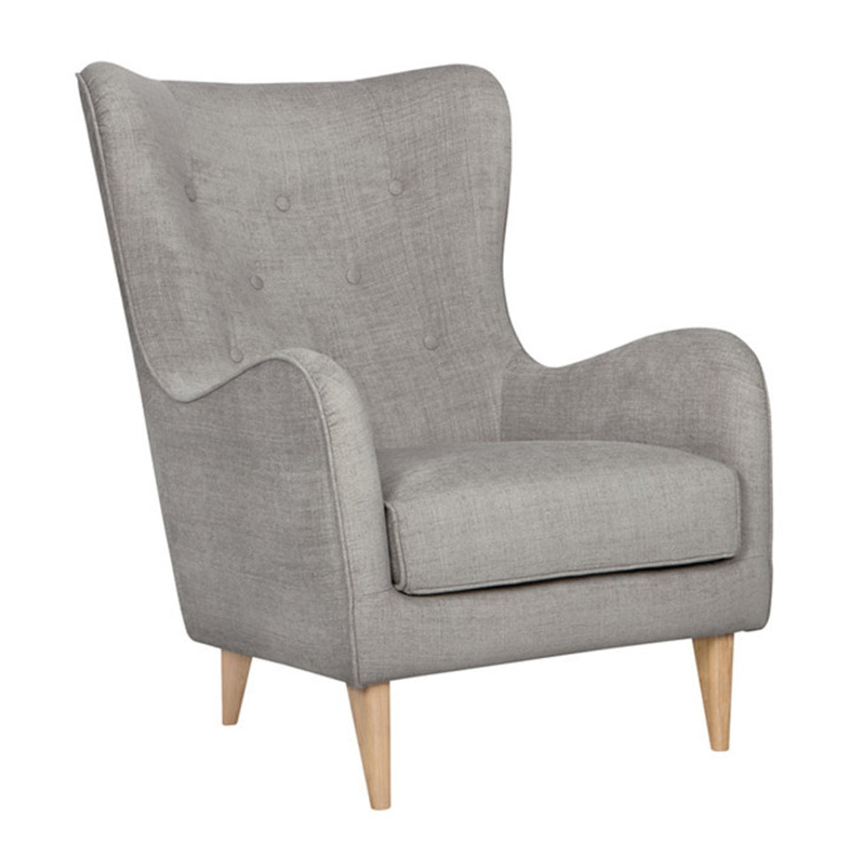 Pola Armchair, Maple Grey - Sits