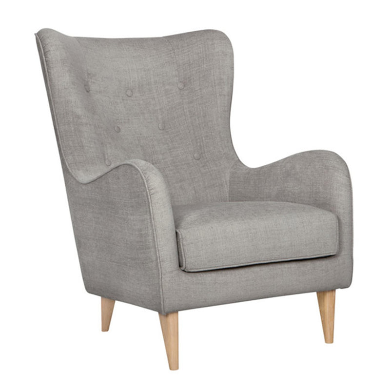 Pola Armchair, Maple Grey