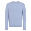 Classic Unisex Merino Wool Jumper, Polar Blue