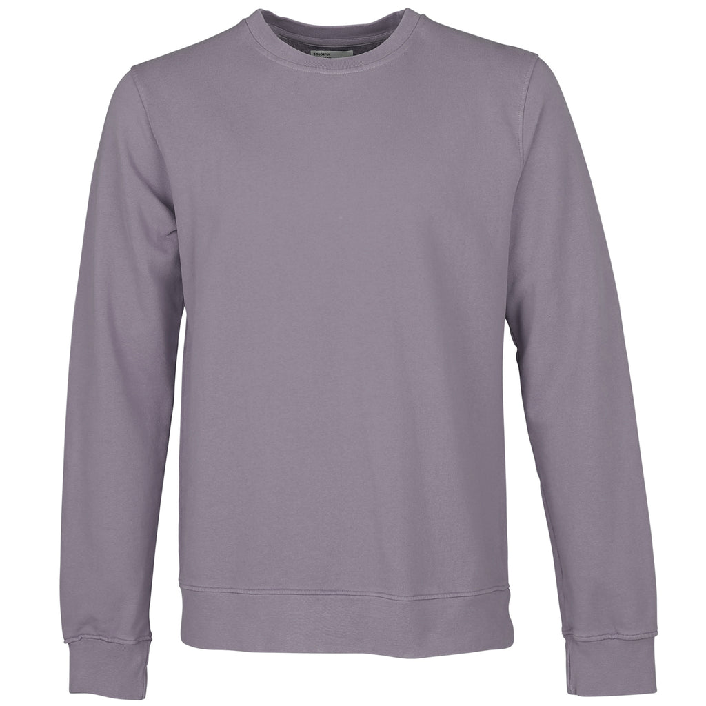 Classic Organic Unisex Crewneck Sweatshirt, Purple Haze