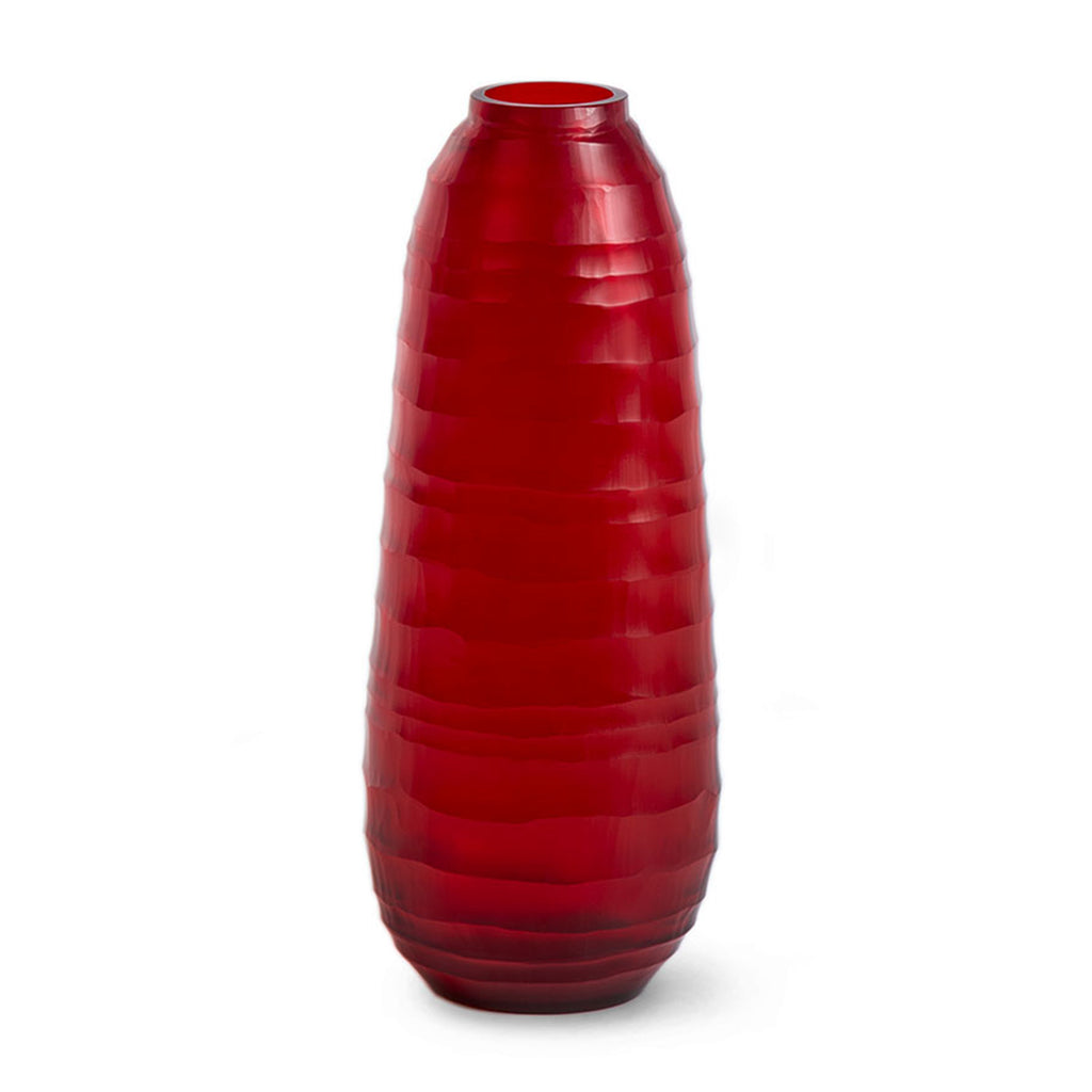 Quilotta Vase, Red