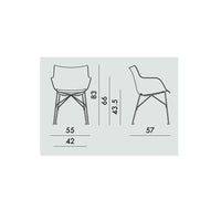 Q Wood Armchair - Kartell