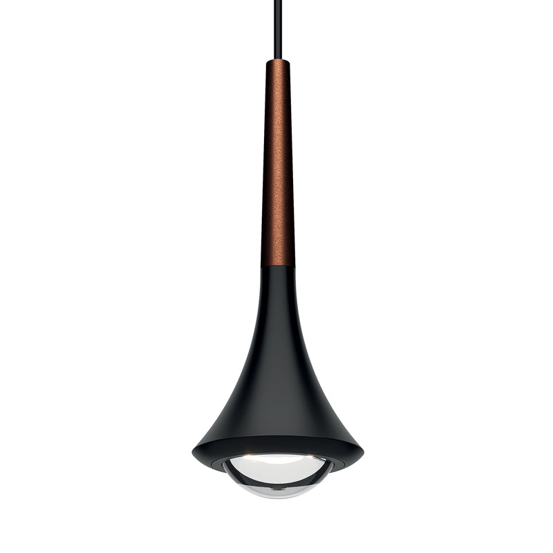 Rain Pendant Light, Matte Black