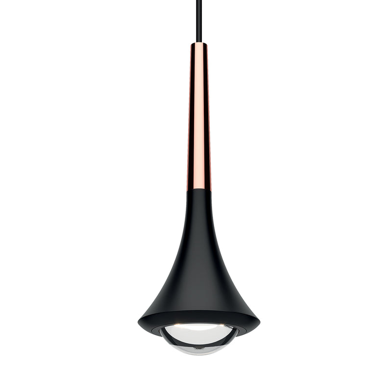 Rain Pendant Light, Matte Black