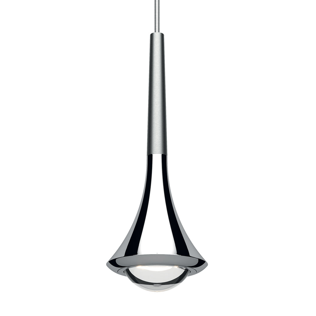 Rain Pendant Light, Chrome