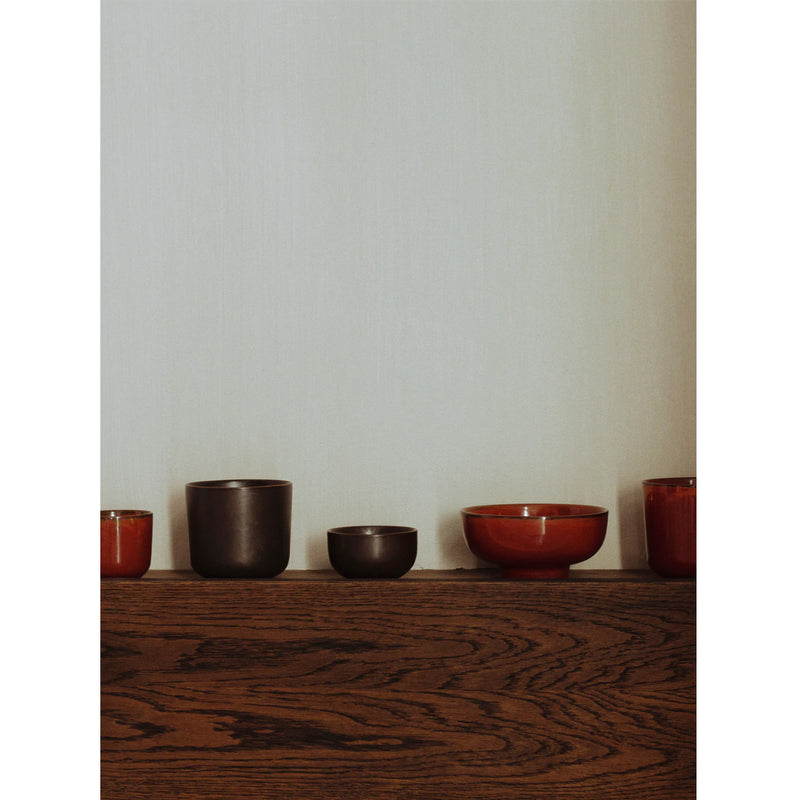 Norm Ceramic Bowl, Red