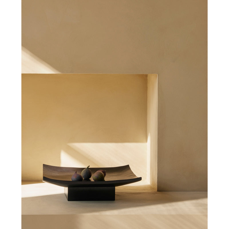 Relevé Wood Platter, Black