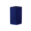 Ruutu Ceramic Vase, Dark Blue