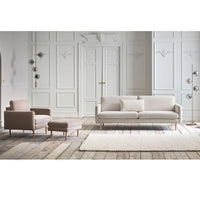Scandinavia Armchair, Laine Light Brown